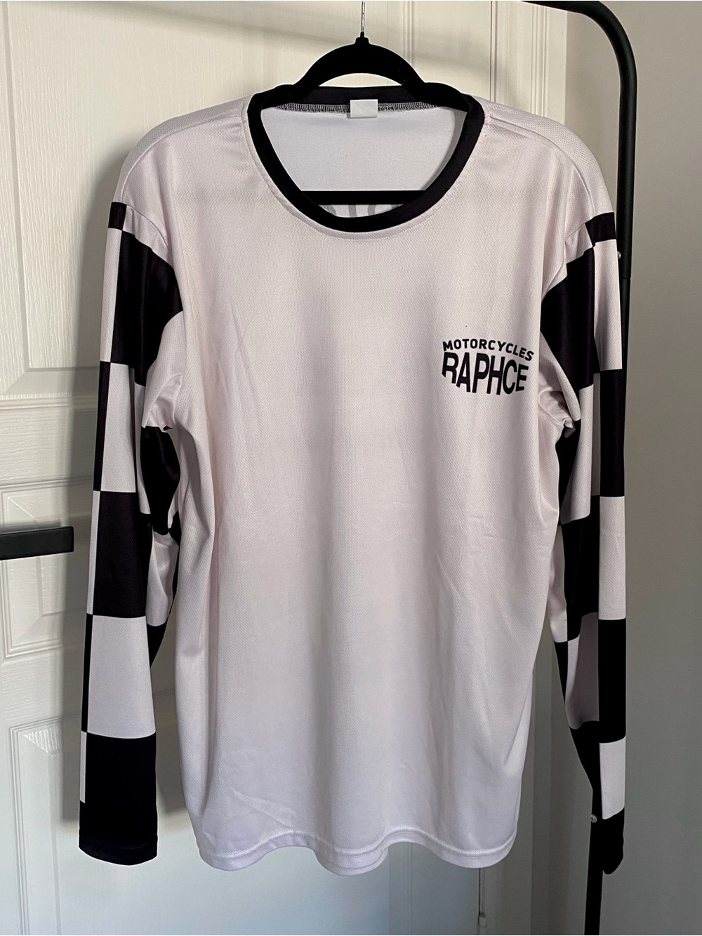 Lightweight Checkerboard Motorcycle Long Sleeve